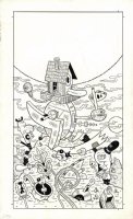(Kazimieras Gediminas Prapuolenis) Kaz | fantagraphics catalog - cover | Scott Eder