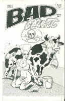 Jim Blanchard - Bad Meat  Issue 1 Comic Art