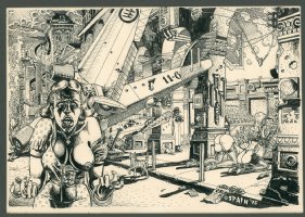 Spain Rodriguez | zap comix issue 15 page inside back cover | Scott Eder