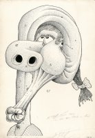Basil Wolverton | topps - ugly hang-ups illo | Scott Eder