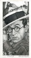 Drew Friedman | the new yorker - harold lloyd | Scott Eder