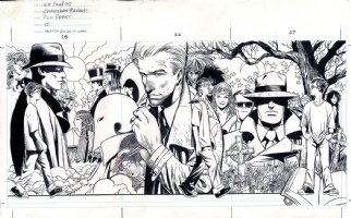 Chris Bachalo | vertigo trading card tryptich | Scott Eder