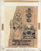 Preventative Maintenance Monthly - Poster Art - 1973 Comic Art