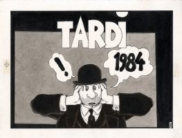 Jacques Tardi | futuropolis calender plate | Scott Eder
